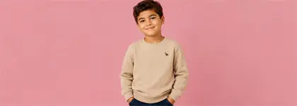 Ir a la moda para niño.