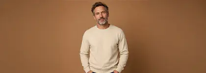 Ir a la moda para hombre.